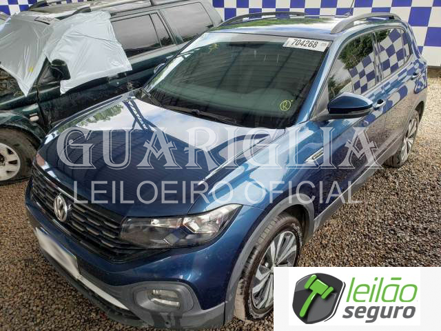 LOTE 008 VOLKSWAGEN/T-CROSS COMFORTLINE 200 AT 1.0 12V TSI TURBO 2021