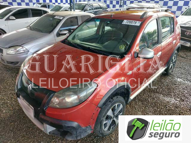 LOTE 009 RENAULT/SANDERO STEPWAY 1.6 HI-POWER 2013