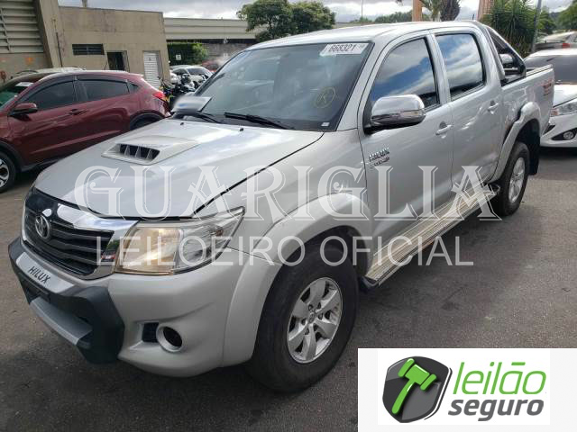 LOTE 026 TOYOTA/HILUX CD SRV 3.0 D-4D TURBO 2013