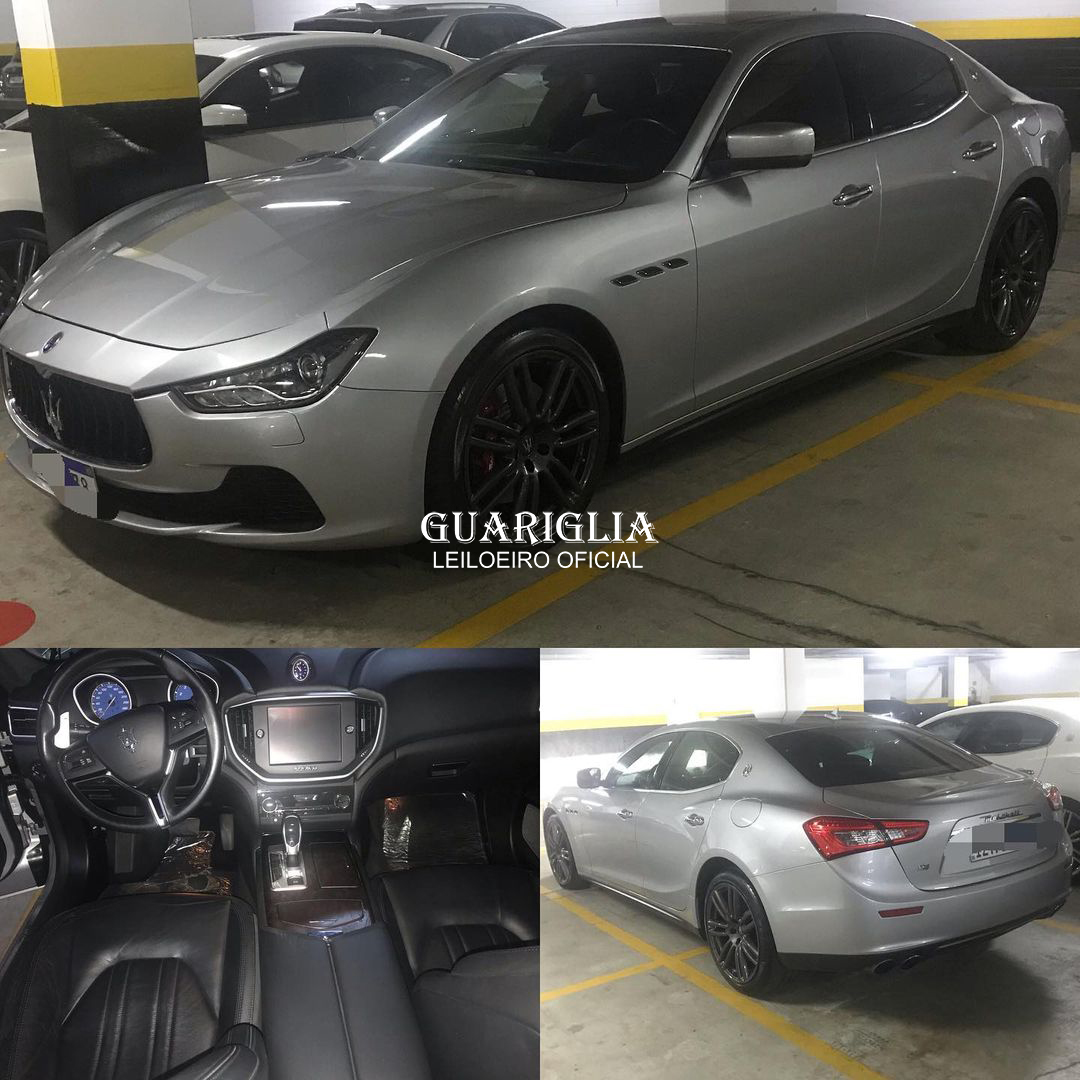 Lote 032 Maserati Ghibli SQ4 3.0 V6 Bi turbo 410Cv 2014