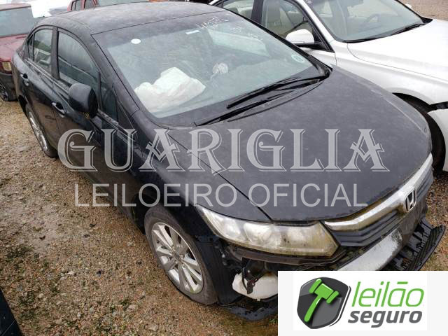 LOTE 002 HONDA/CIVIC LXS 1.8 16V I-VTEC 2014