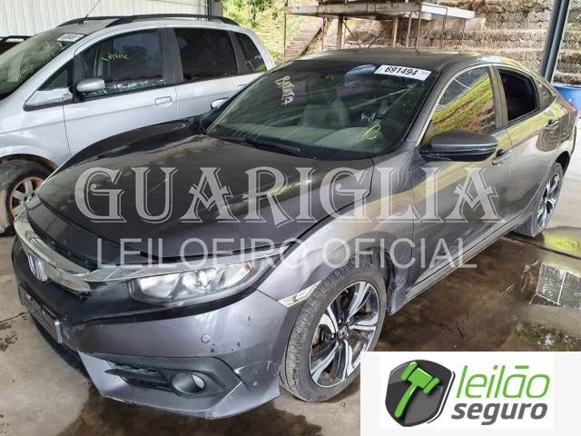 LOTE 007 HONDA/CIVIC EXL 2.0 16V I-VTEC 2018