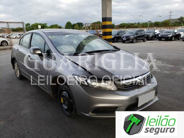 LOTE 002 HONDA/CIVIC LXS 1.8 16V I-VTEC 2014