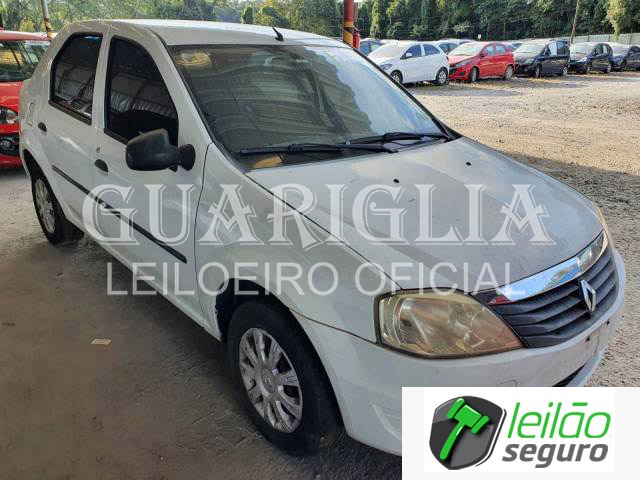 LOTE 011 RENAULT/LOGAN AUTENTIQUE 1.0 16V HI-FLEX 2012