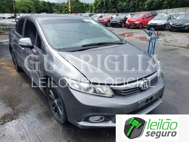 LOTE 007  HONDA/CIVIC LXR 2.0 16V I-VTEC 2014