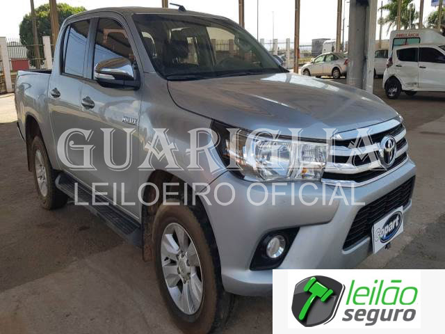 LOTE 019 TOYOTA/HILUX CD SRV 2.8 D-4D TURBO 2017