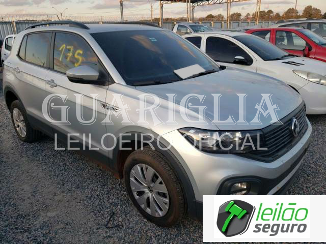 LOTE 009 VOLKSWAGEN/T-CROSS SENSE 200 AT 1.0 12V TSI TURBO 2021