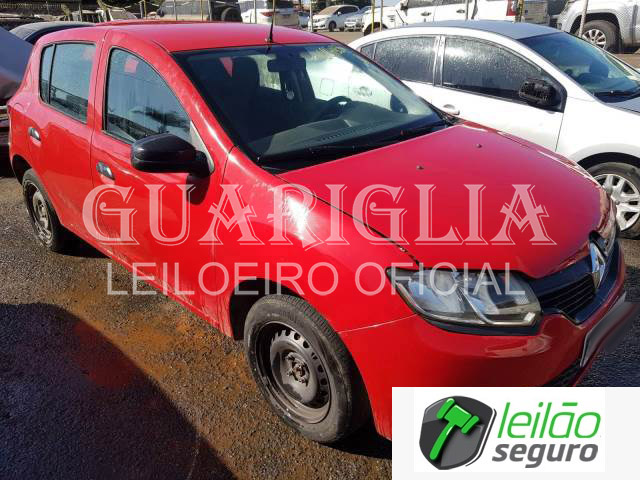 LOTE 022 RENAULT/SANDERO AUTENTIQUE 1.0 16V HI-POWER 2016