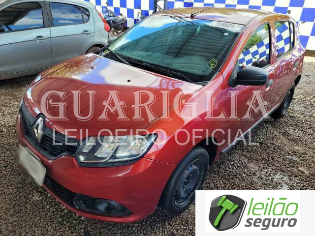 LOTE 022 RENAULT/SANDERO AUTENTIQUE 1.0 16V HI-POWER 2016