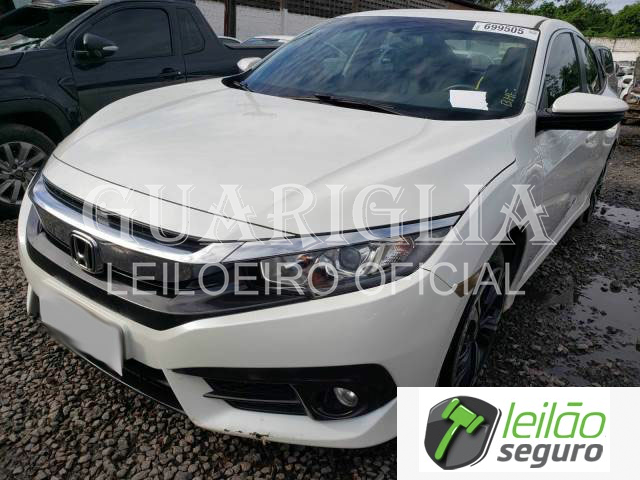 LOTE 017  HONDA/CIVIC EXL 2.0 16V I-VTEC 2017